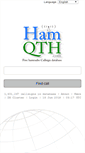 Mobile Screenshot of hamqth.com