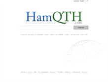 Tablet Screenshot of hamqth.com